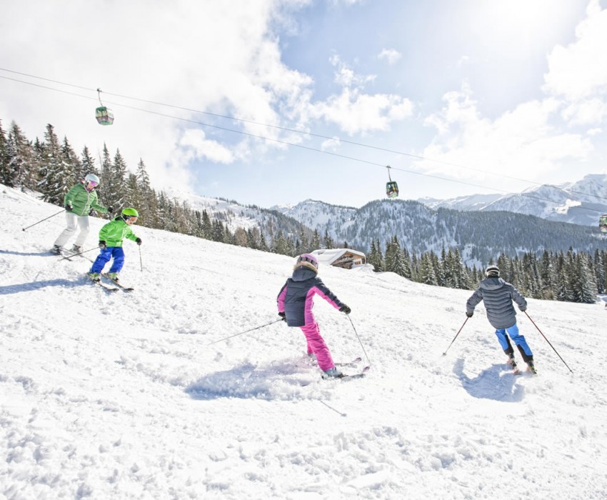 Skiurlaub für die ganze Familie in Kleinarl in Ski amadé © Wagrain-Kleinarl Tourismus