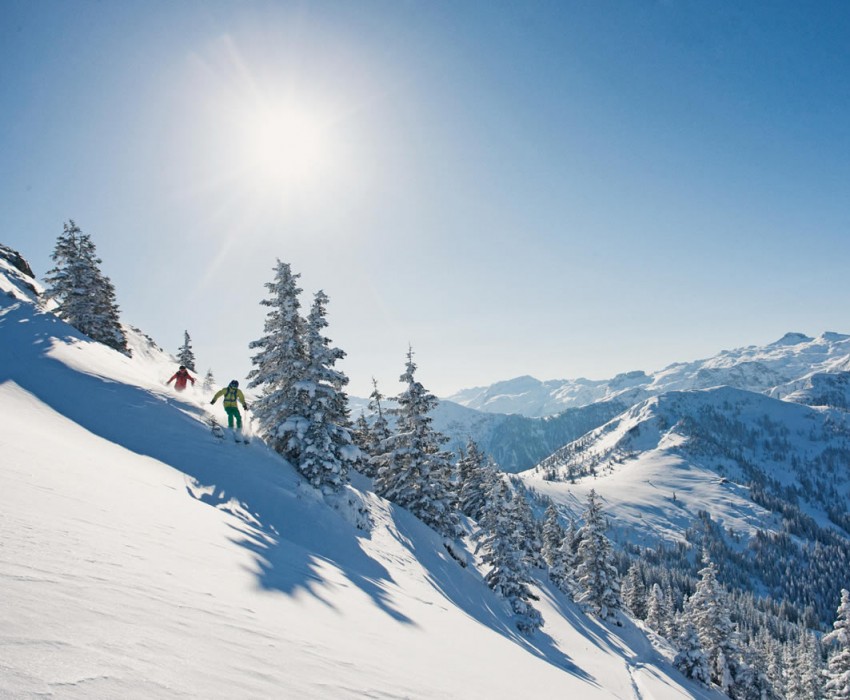 Skifahrer © Wagrain-Kleinarl Tourismus