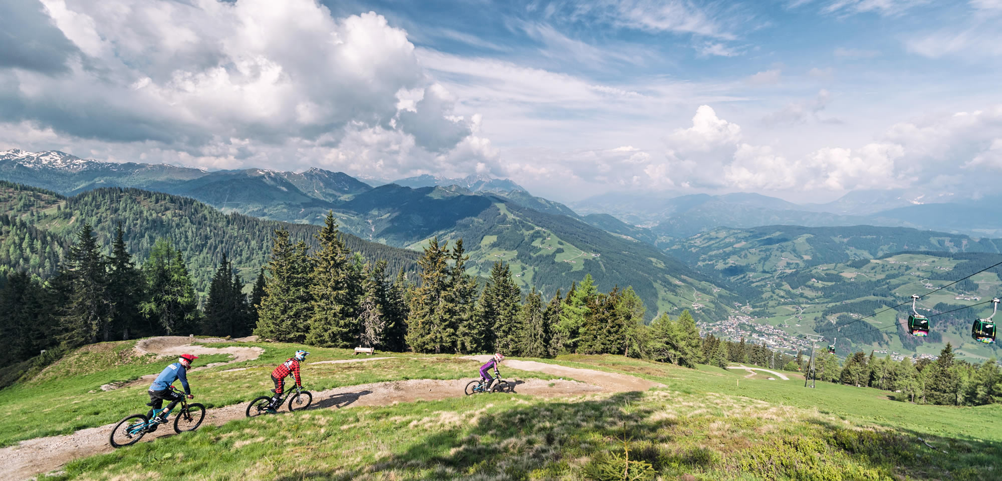 Mountainbike Urlaub in Österreich © Wagrain-Kleinarl Tourismus