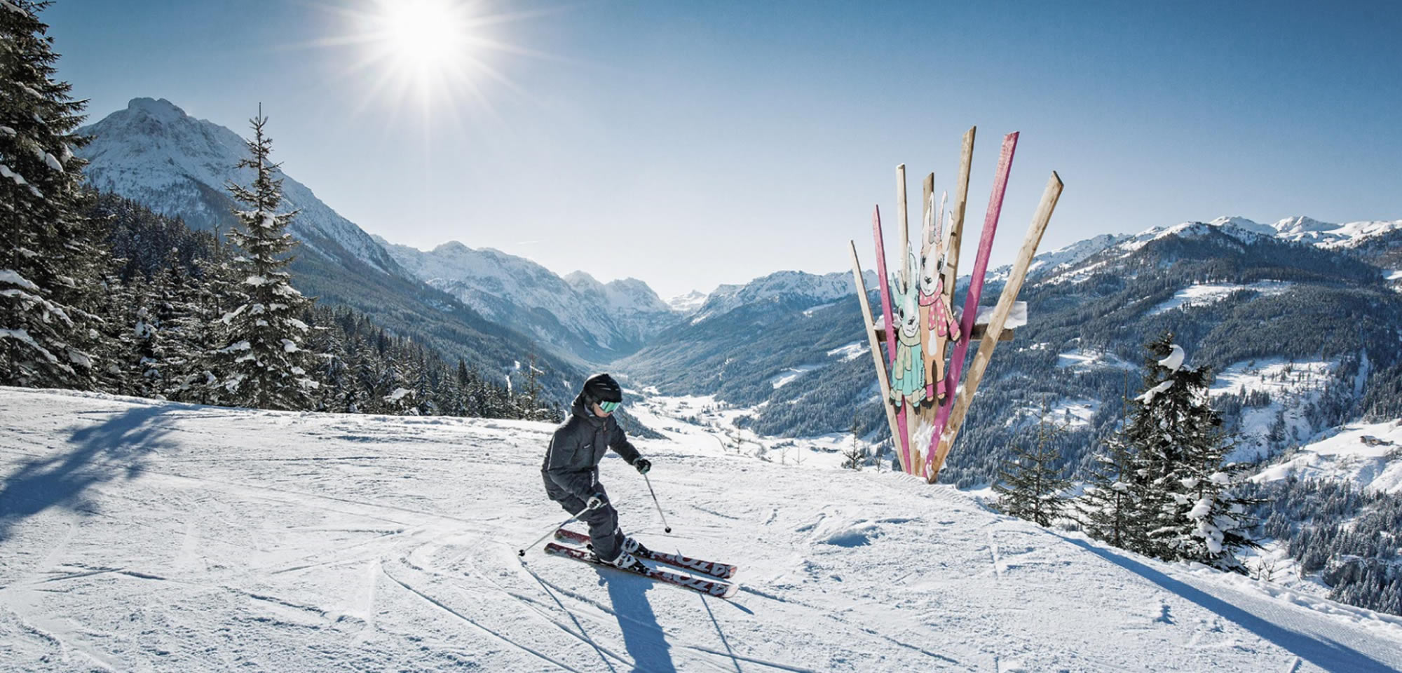 Kind beim Skifahren © Wagrain-Kleinarl Tourismus