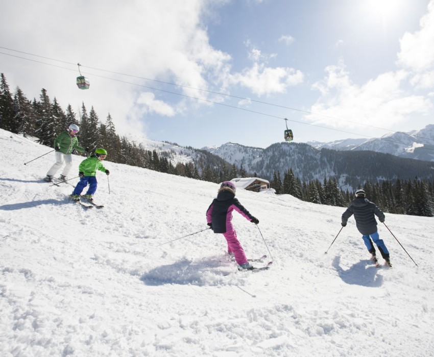 Skiurlaub für die ganze Familie in Kleinarl in Ski amadé © Wagrain-Kleinarl Tourismus