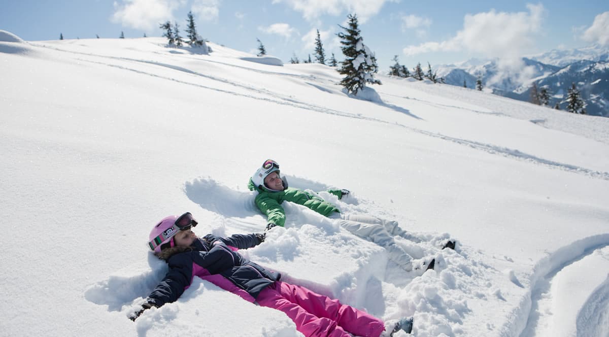 Kinder im Schnee © Wagrain-Kleinarl Tourismus
